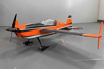 AJ Aircraft 61inch Raven DT ARF - orange/black