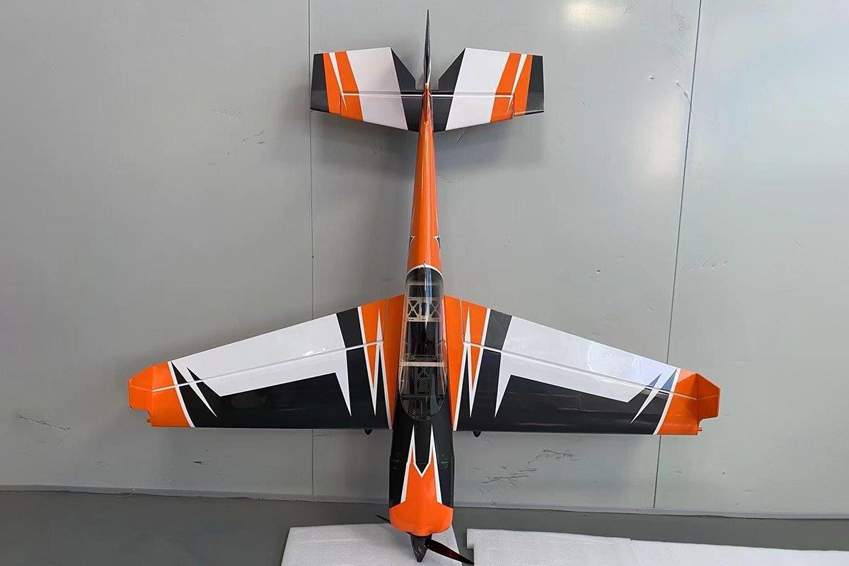 AJ Aircraft 61inch Raven DT ARF - orange/black - 3