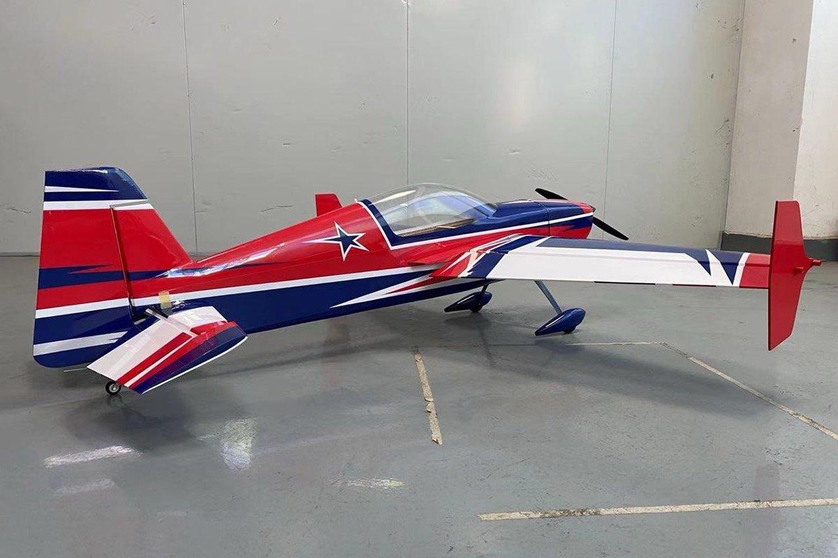AJ Aircraft 61inch Raven SLE ARF - red/black - 2