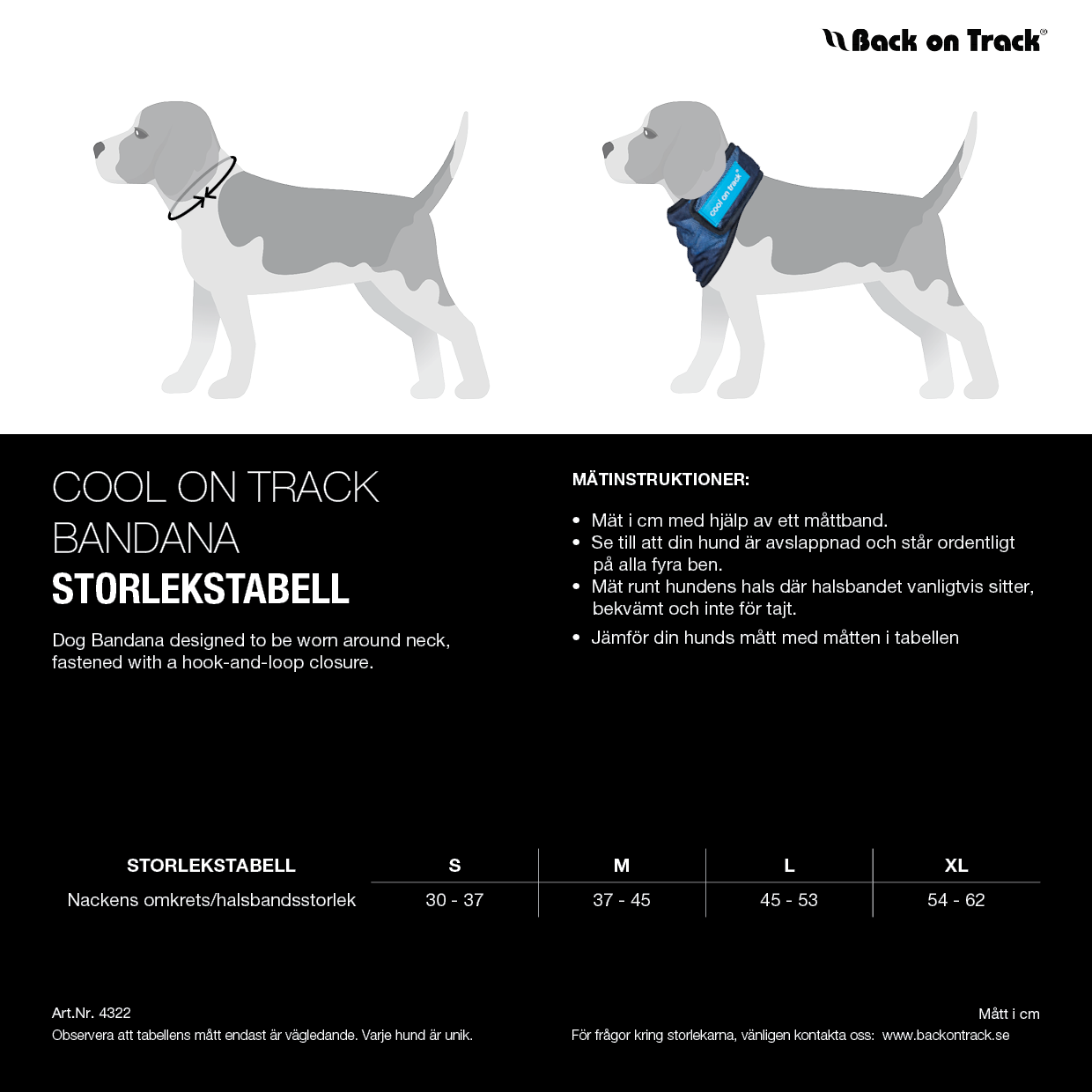 Cool on Track Cooling Dog Scarf - 8