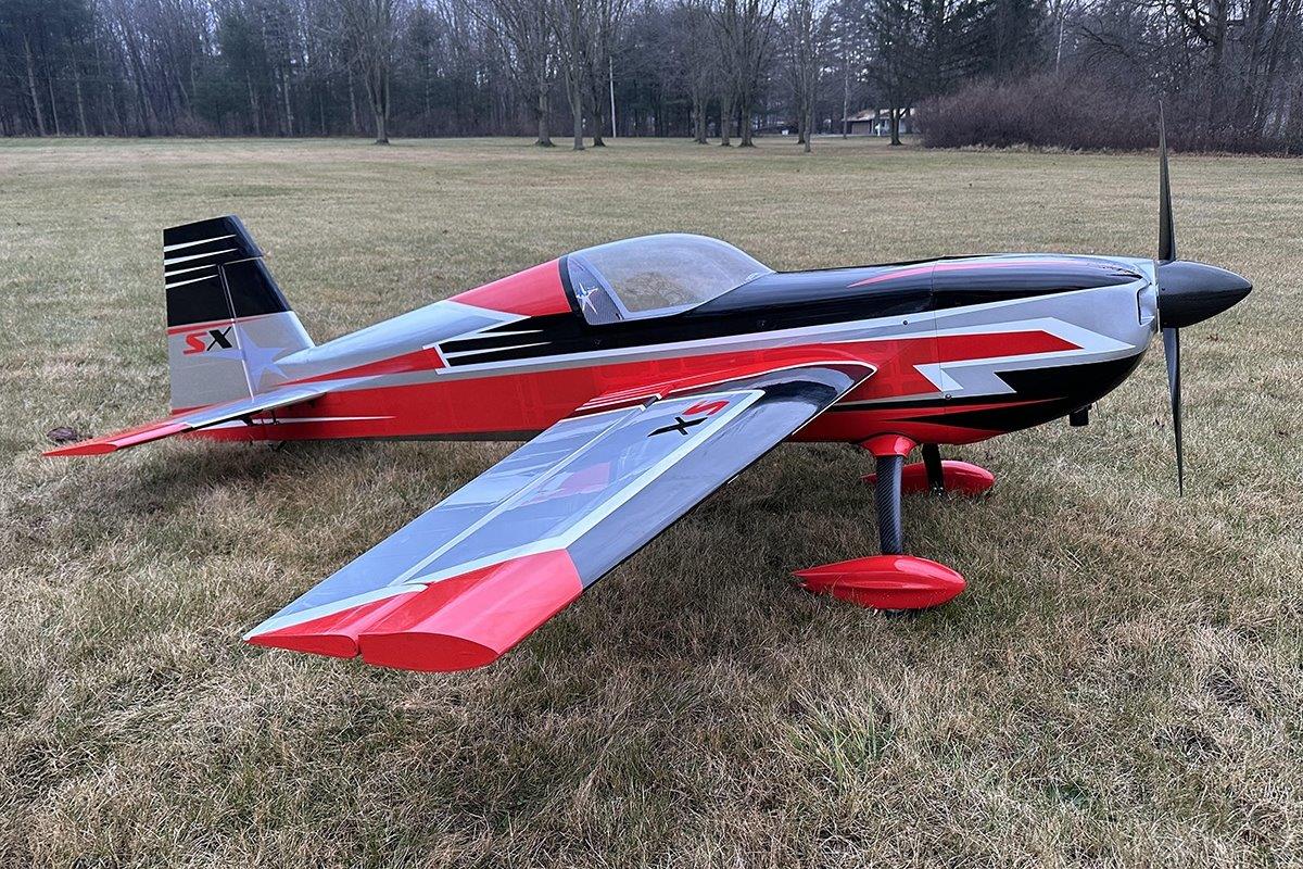 AJ Aircraft 103inch Extra SX ARF - red 2,61m - 3