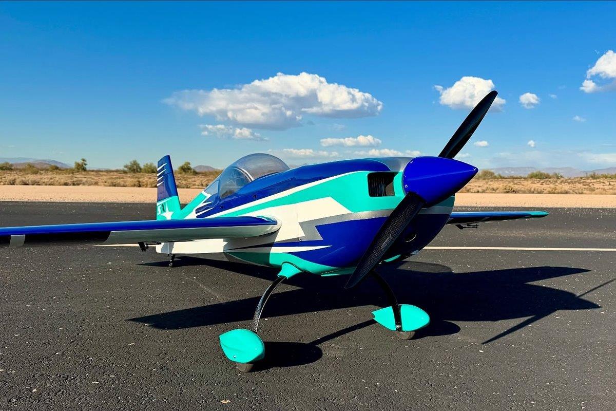 AJ Aircraft 103inch Extra SX ARF - red 2,61m - 4