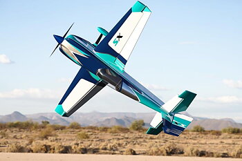 AJ Aircraft 103inch Extra SX ARF - blue 2,61m