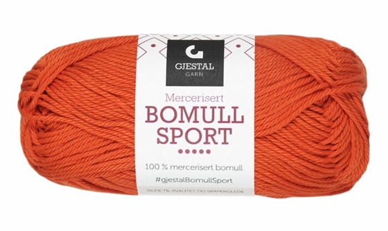 337 Orange, Bomull Sport