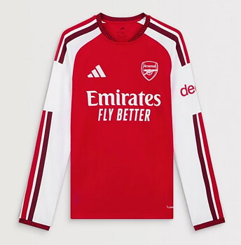 2026/2027 ARSENAL ADIDAS HEMMATRÖJA LÅNGÄRMAD