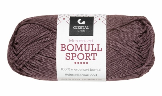 375 Brun, Bomull Sport