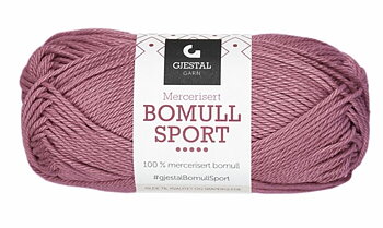 385 Gammelrosa, Bomull Sport
