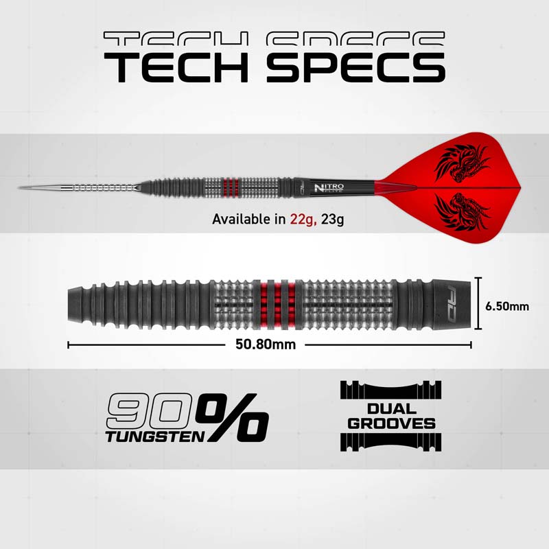 Red Dragon Jonny Clayton Hiraeth Switch Points 90% 22g - 7