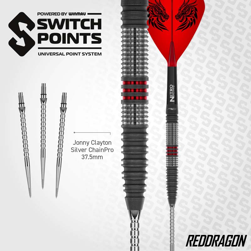 Red Dragon Jonny Clayton Hiraeth Switch Points 90% 22g - 5