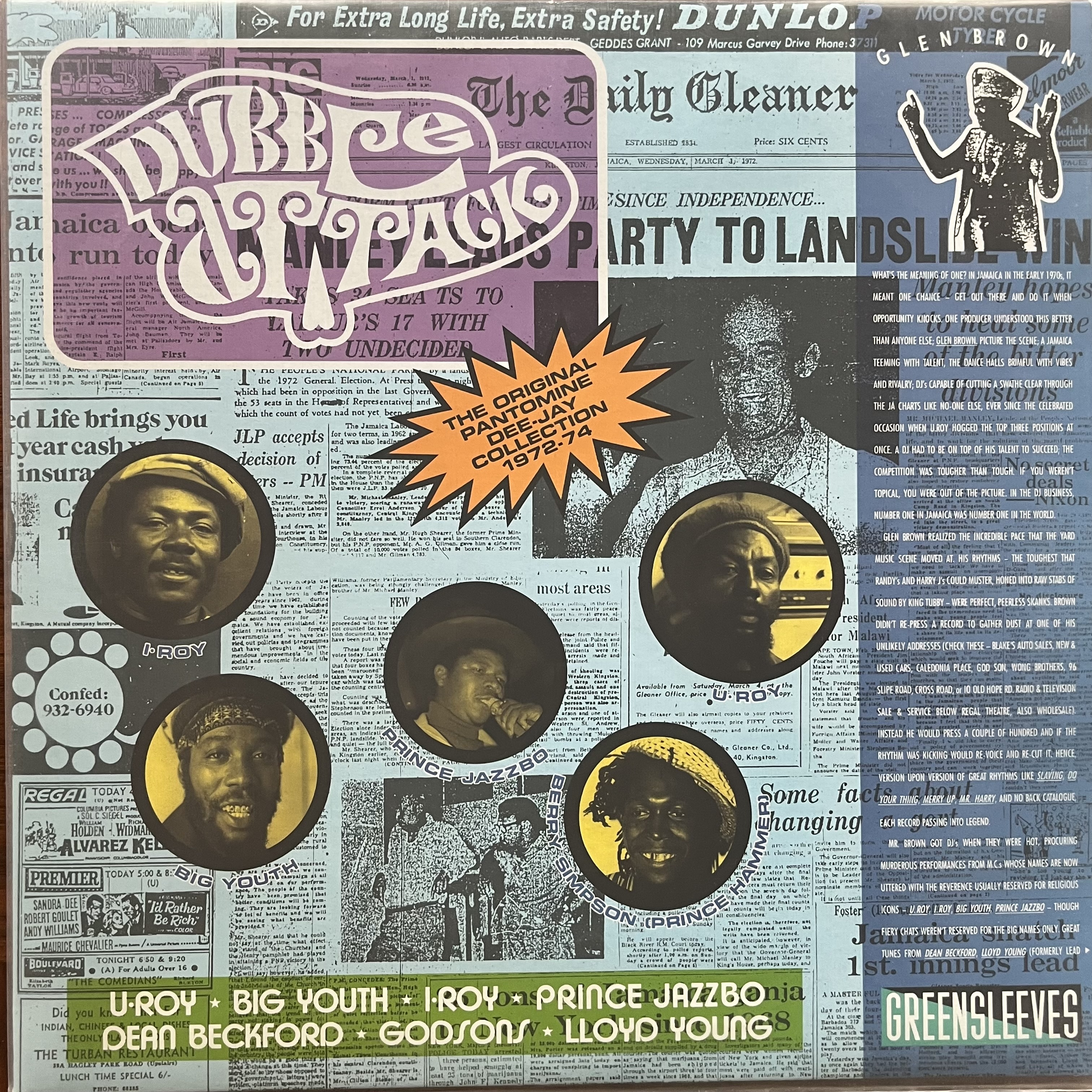 Glen Brown – Dubble Attack (The Original Pantomine Dee Jay Collection 1972-74)