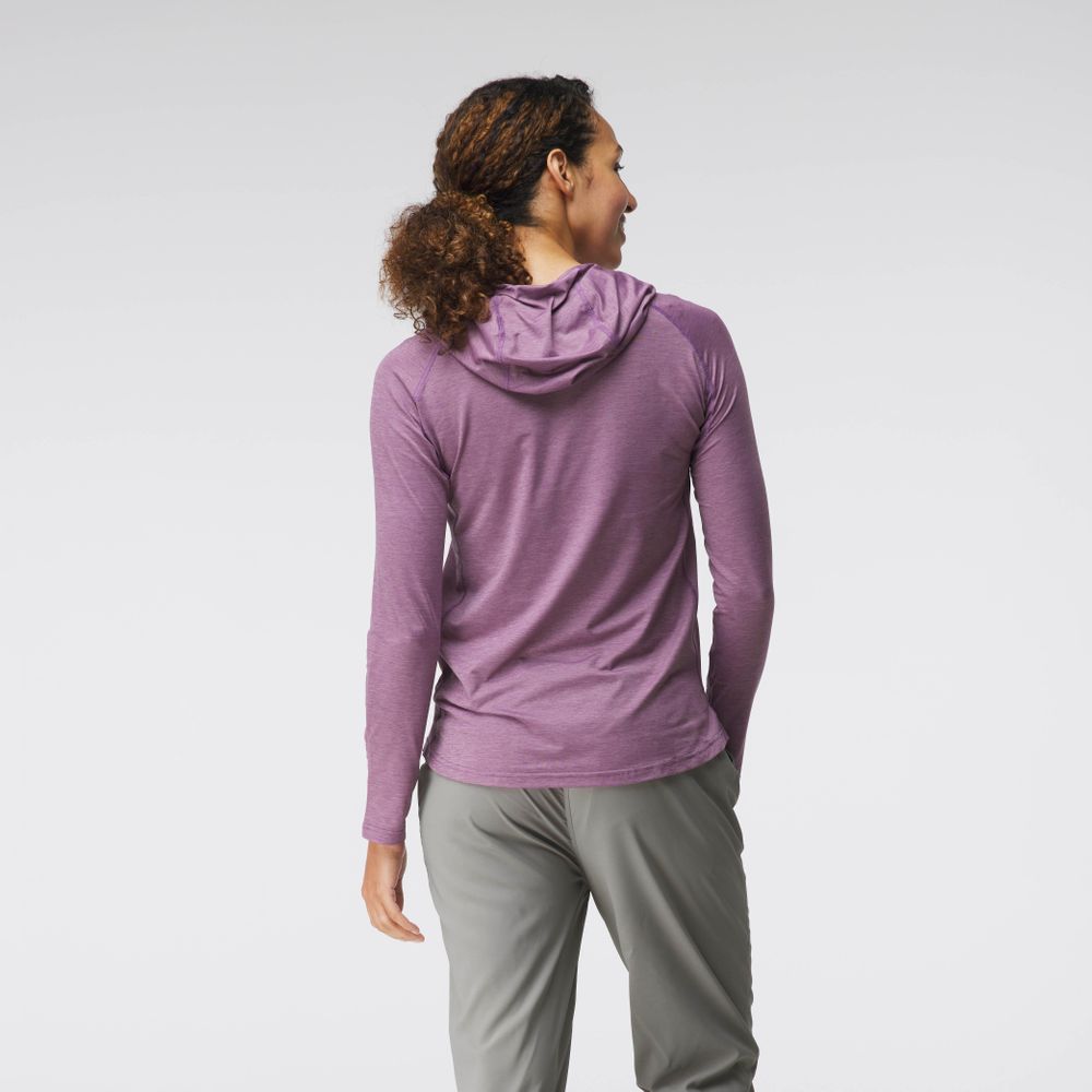 NRS Women´s Silkweight Hoodie Orchid - 3