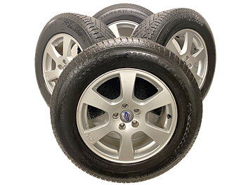 Kompletta Vinterhjul M+S | 17" VOLVO XC60 SEGIN Original 30671480 | 5x108 7.5x17 ET55 63.4 + 235/65 R17 108T XL Continental Viking Contact 7 | V34-2018 | 7.2mm | 7.2mm | 6.8mm | 6.8mm