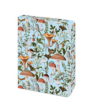 Anteckningsbok med svampmotiv - The Mushroom Journal