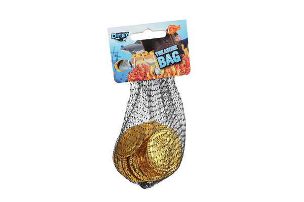 Guldmynt i nät, 40-pack