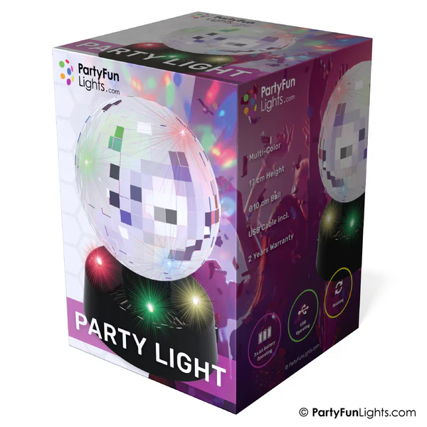 Mirror Party Light Ø: 10 cm