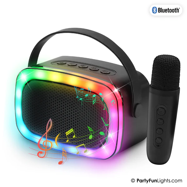 Mini Karaoke Speaker Bluetooth W/Mic - 2