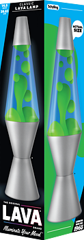 Lamp Classic 37cm Green/Blue