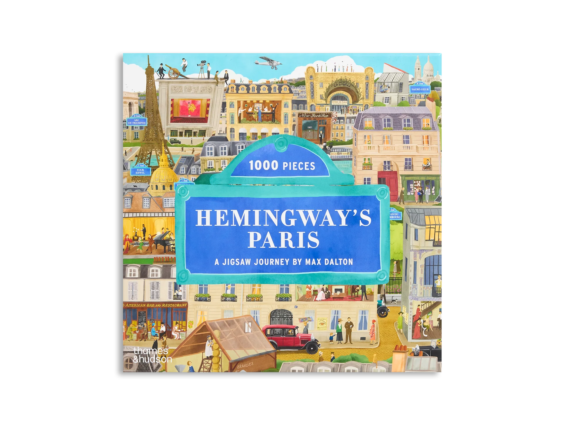 Hemingway's Paris A 1000 Piece Puzzle - 4