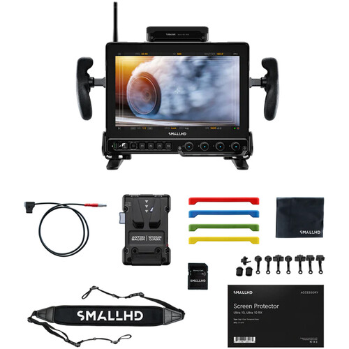 SmallHD ULTRA 10 Bolt 6 RX 1500 Monitor V-Mount Kit - 6