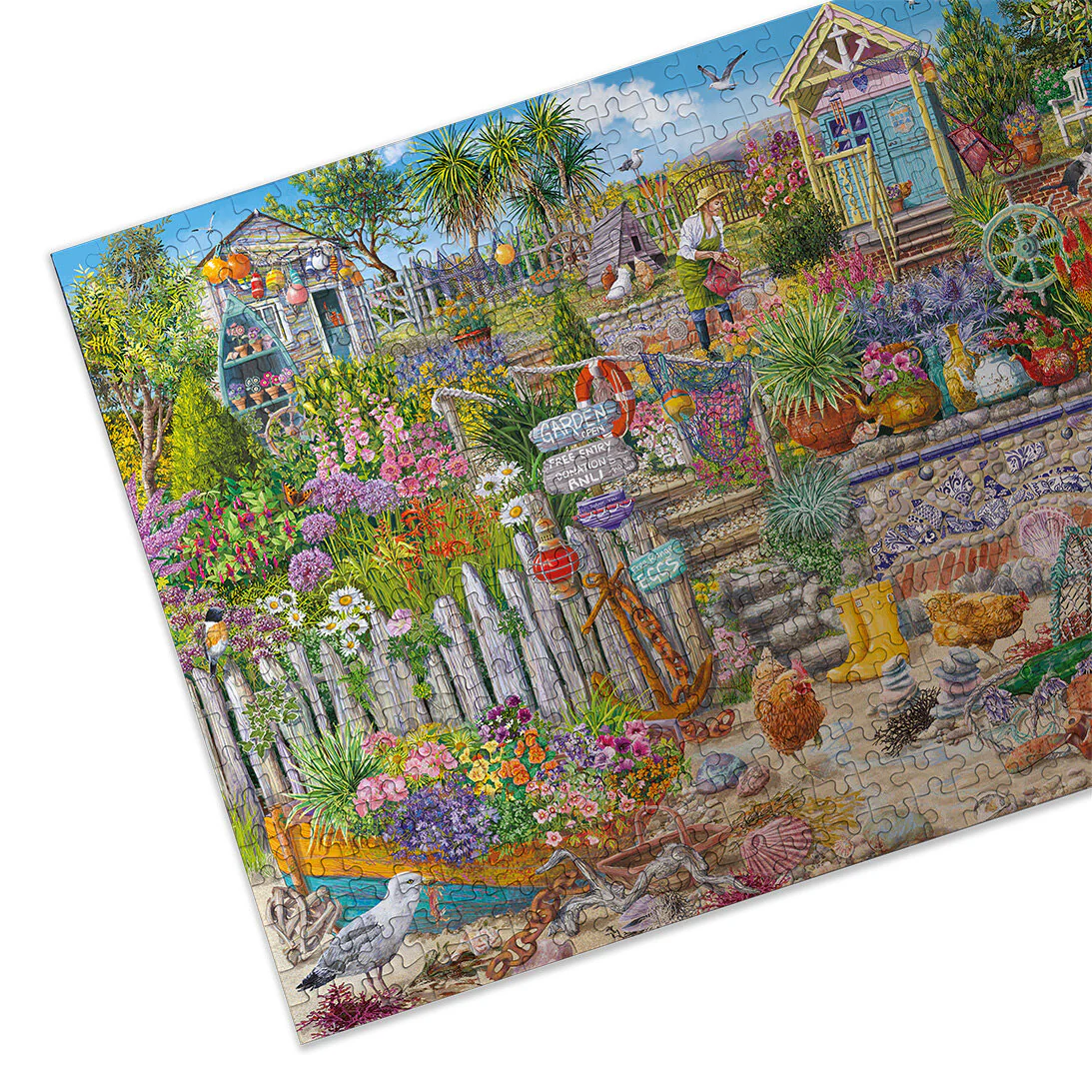 Beachcomber's Garden 250 Extra Large Piece Puzzle - 3