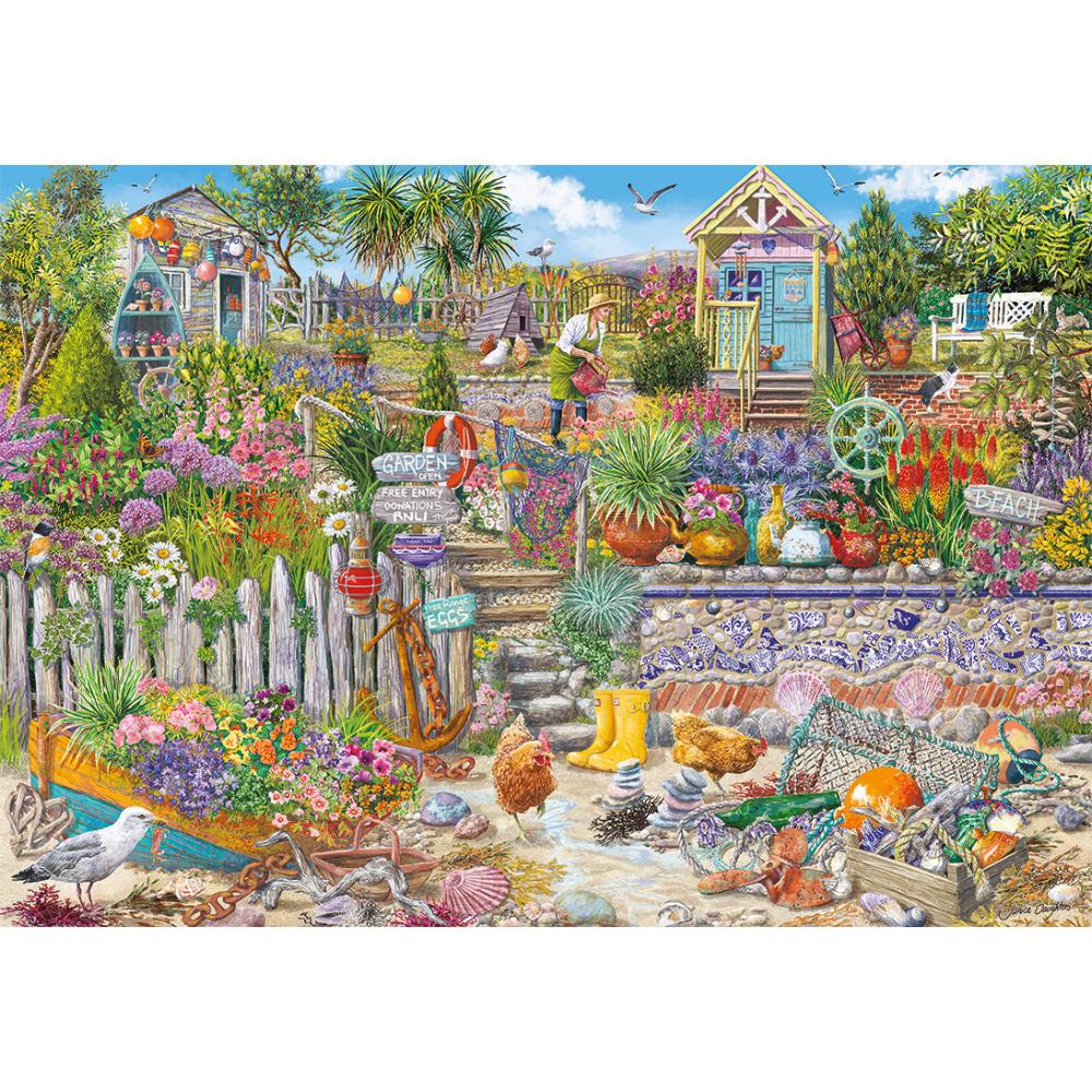 Beachcomber's Garden 250 Extra Large Piece Puzzle