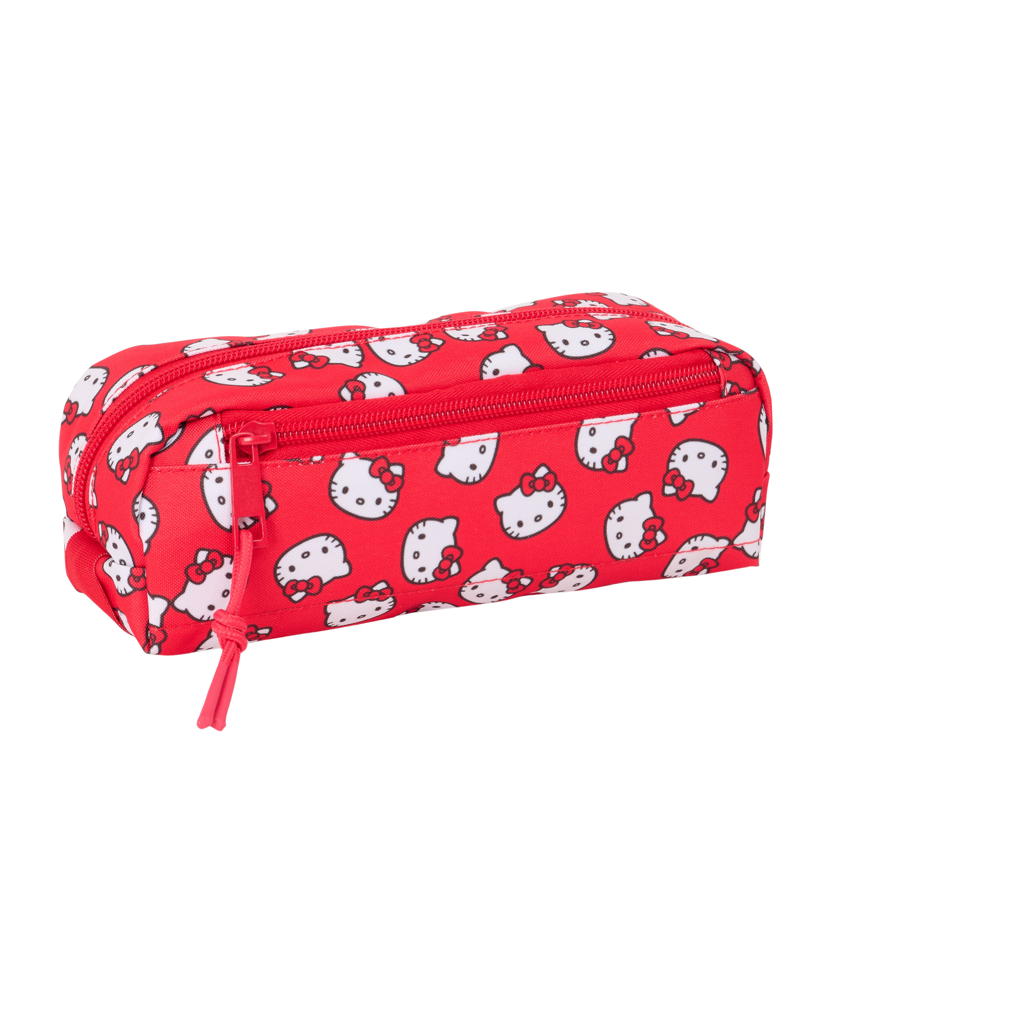 Hello Kitty Pennfodral med 3 Fack - Iconic Röd - 2