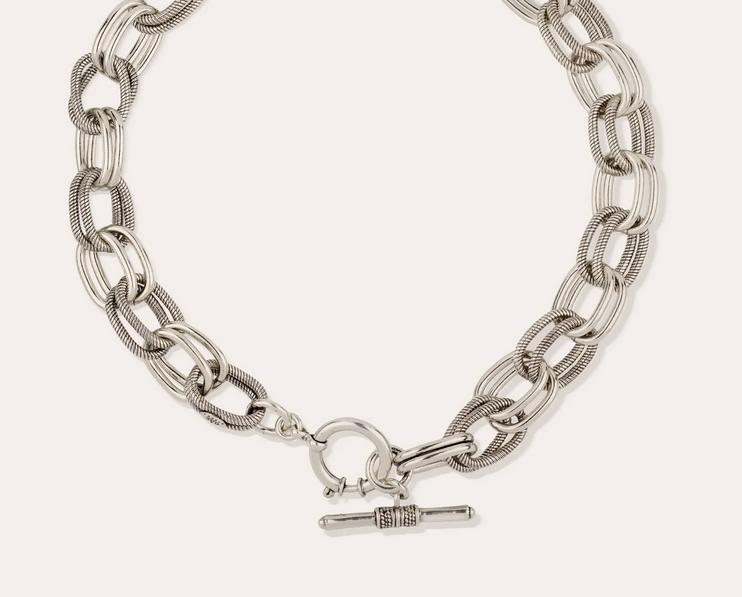 Klock Halsband - Silver - 4