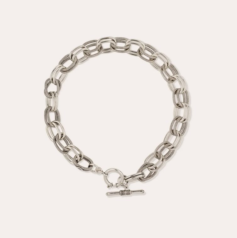 Klock Halsband - Silver
