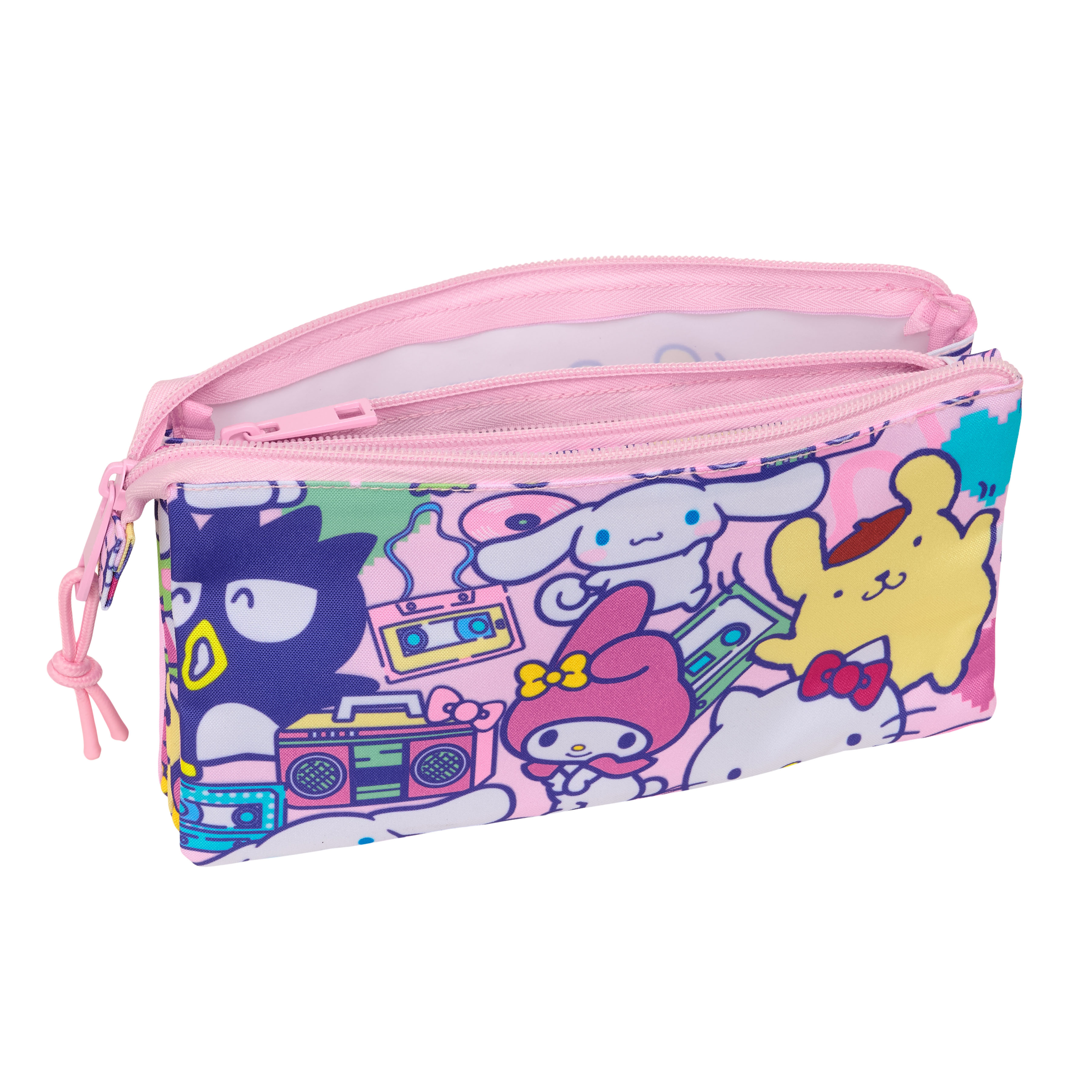 Hello Kitty and Friends Pennfodral med 3 Fack - 3