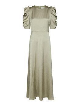 Neo Noir Benuti Solid Dress, Light Green