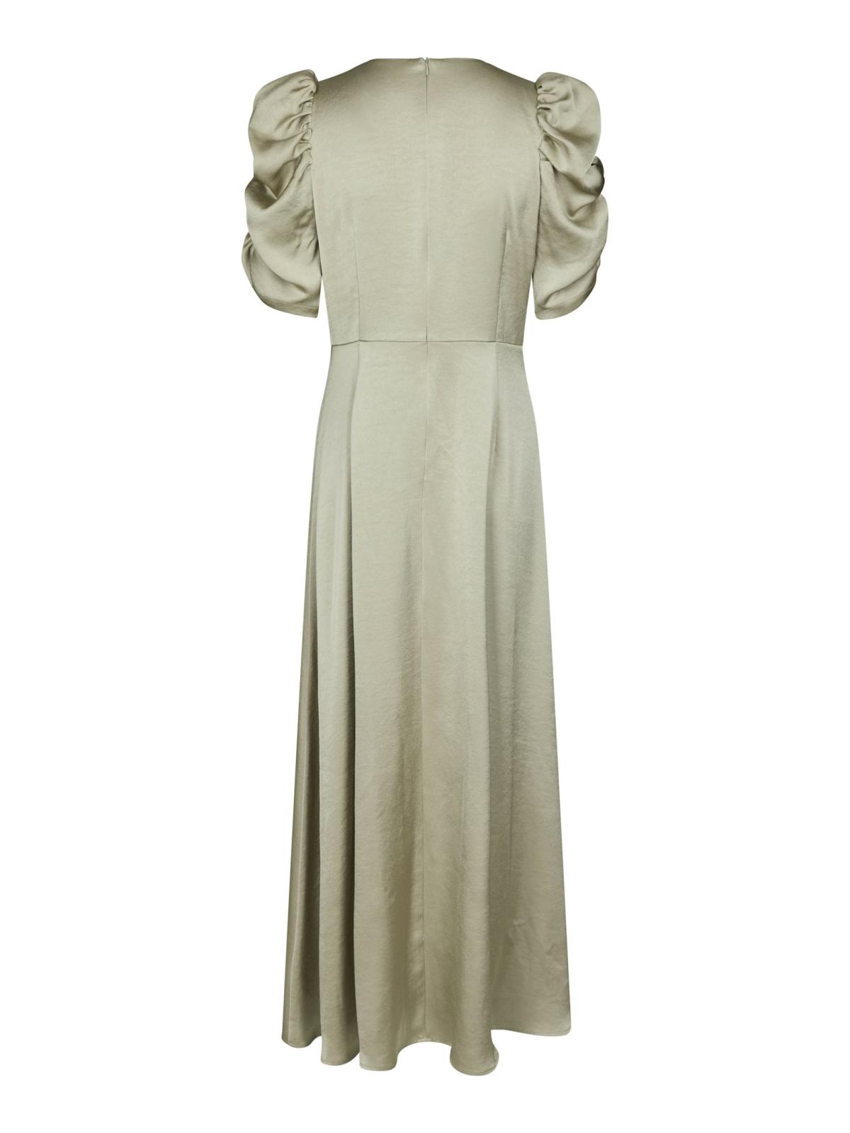 Neo Noir Benuti Solid Dress, Light Green - 2