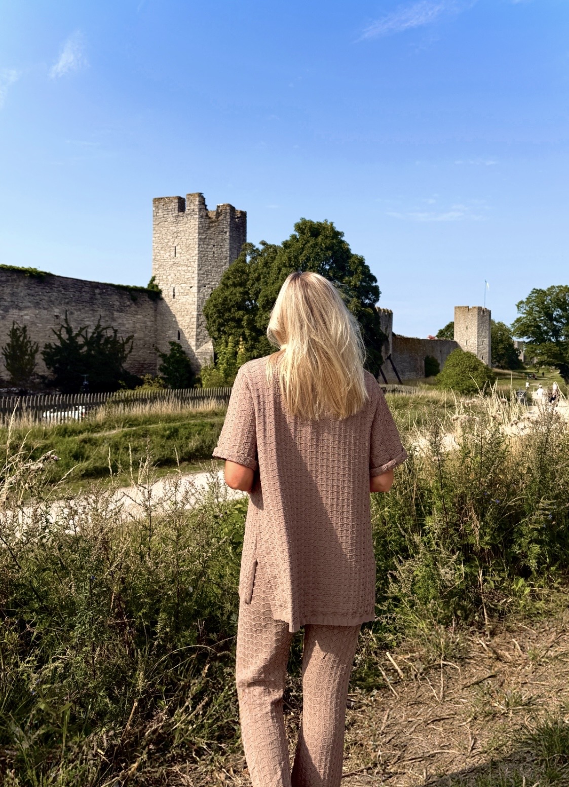 Neo Noir Sette Fine Crochet Blouse, Taupe - 14