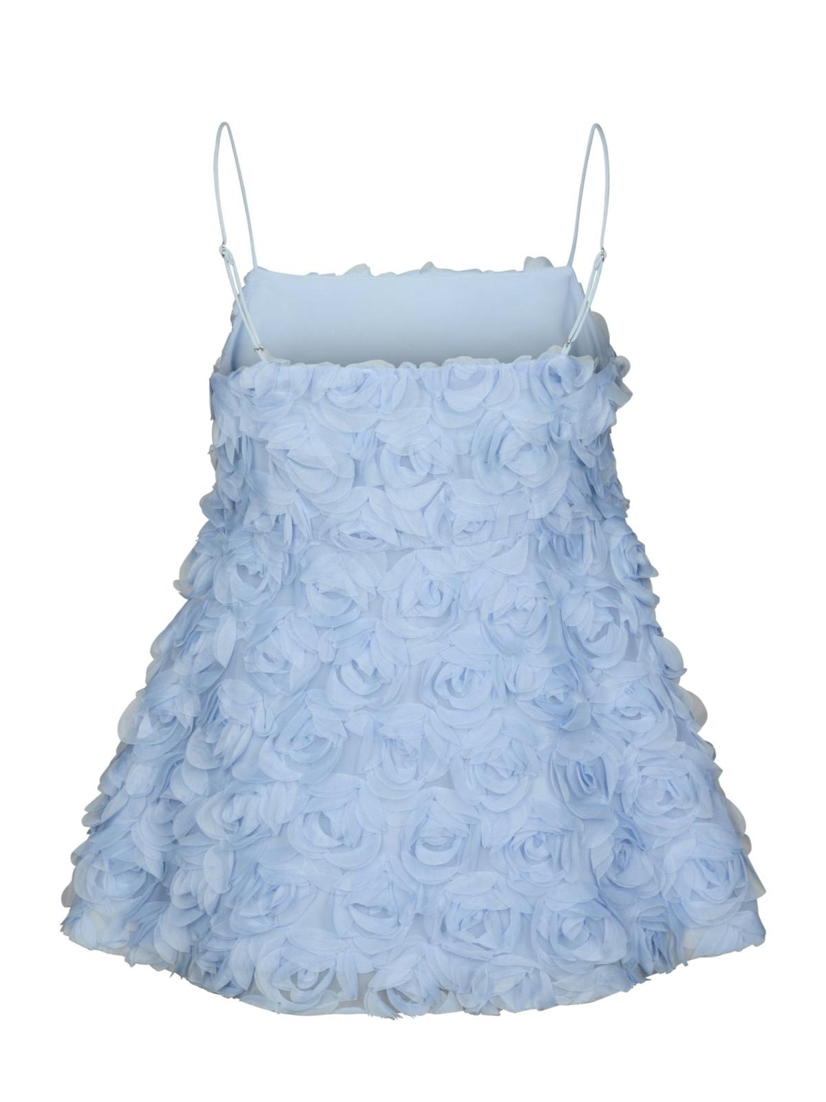 Neo Noir Kenli Flower Top, Light Blue - 2