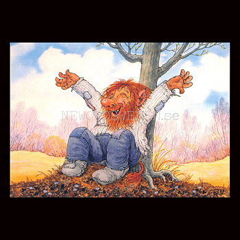 VÅREN  No: 184 - 60184- Trollkort Rolf Lidberg Vykort A6 - 913