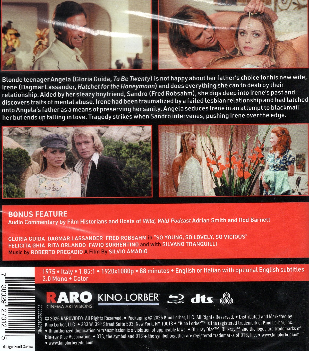 So Young, So Lovely, So Vicious... (ej svensk text) (Blu-ray) - 2