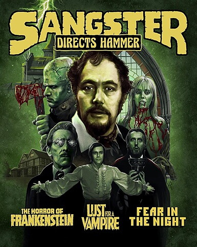 Sangster Directs Hammer (BLU-RAY 4K ULTRA HD + BLU-RAY)