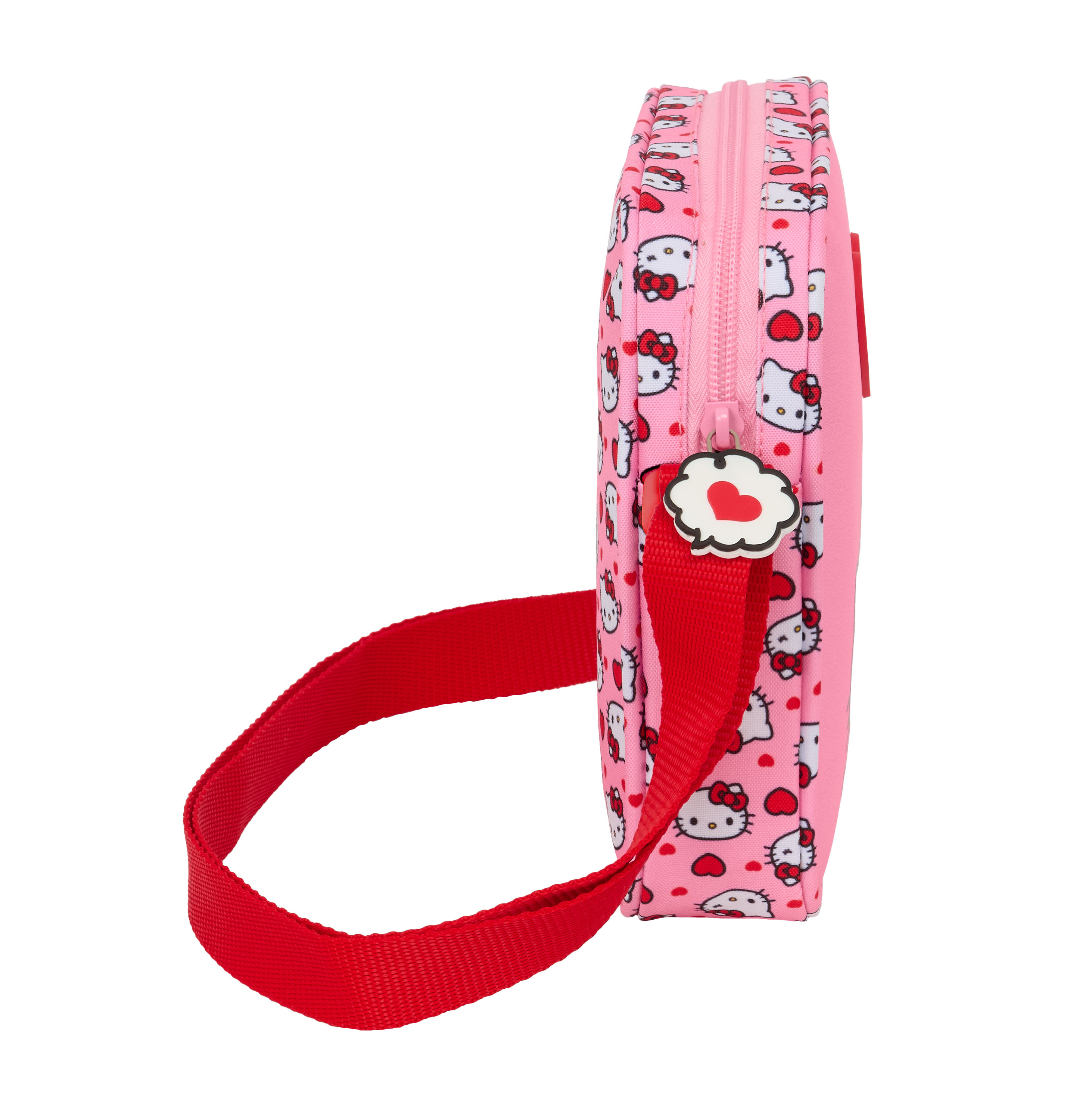 Sanrio Hello Kitty Axelväska - Rosa Kawaii Väska 18 cm - 2