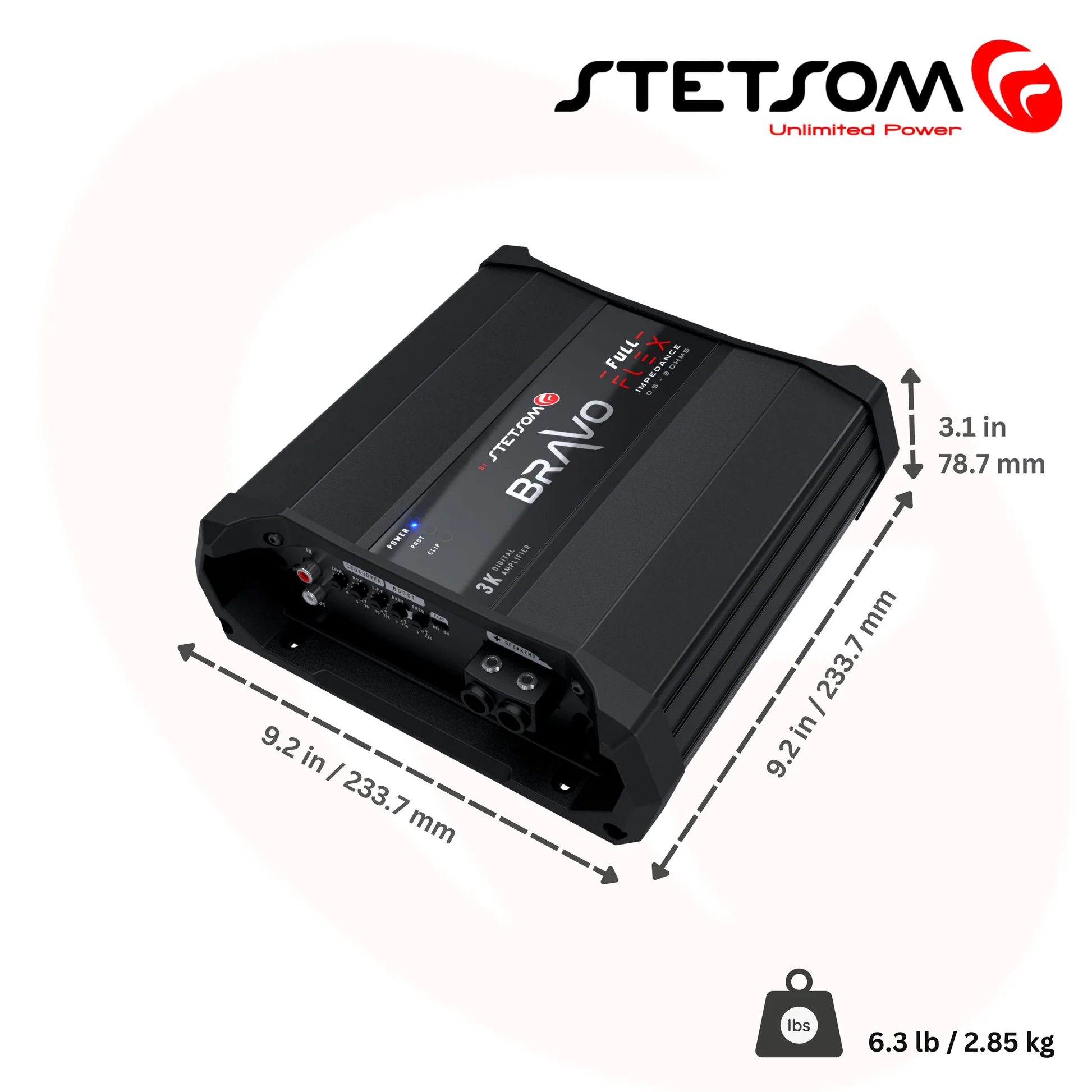 Stetsom Bravo Flex Full 3K 0,5 - 2ohm - 3
