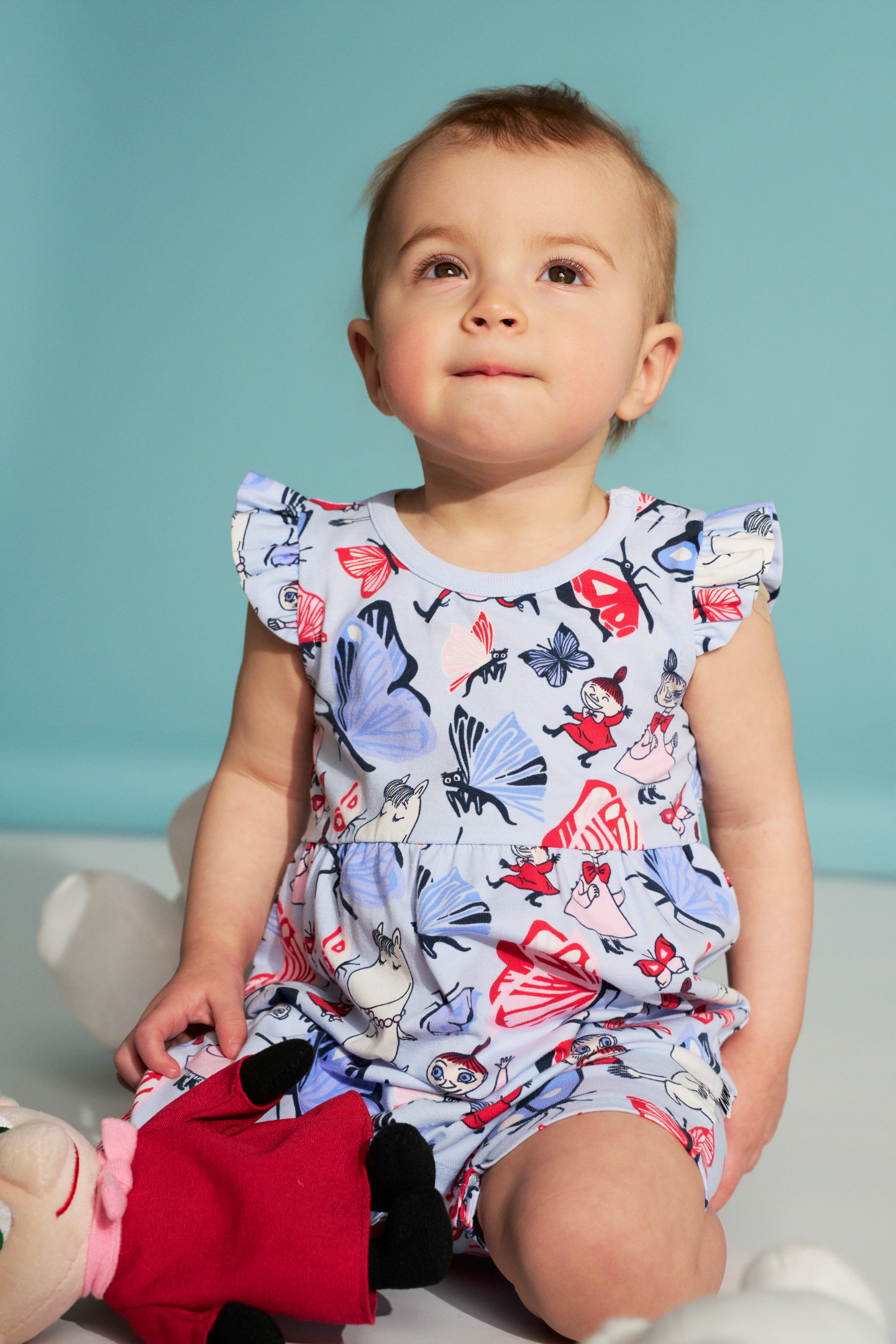 Playsuit Mumin Fjärilspark