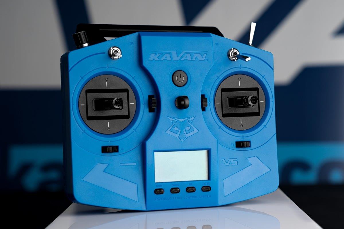 Transmitter KAVAN V5 + R6L RX - blue - 12