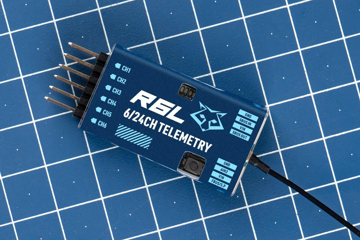 Transmitter KAVAN V5 + R6L RX - blue - 10