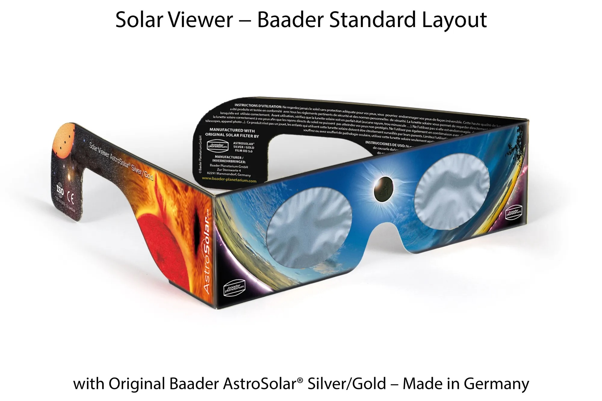 BAADER SOLFÖRMÖRKELSEGLASÖGON