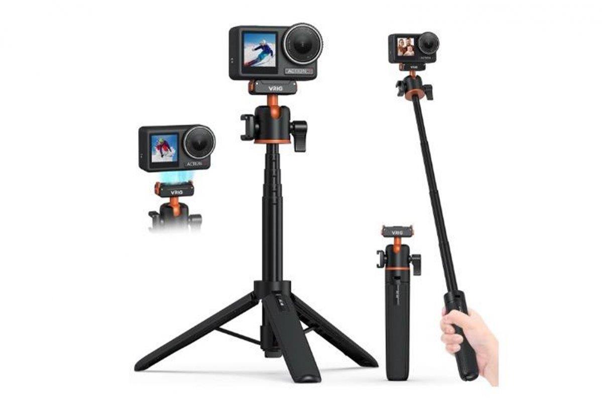 STABLECAM VRIG Mag Tripod w/ Cold Shoe for DJI Osmo 360/Action 5 Pro (54.3cm)