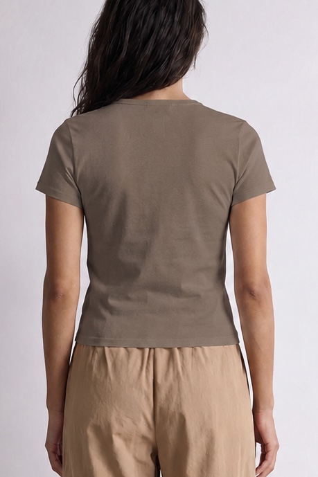 Leveté Room - Paloma 6 T-Shirt Bitter Chocolate - 2