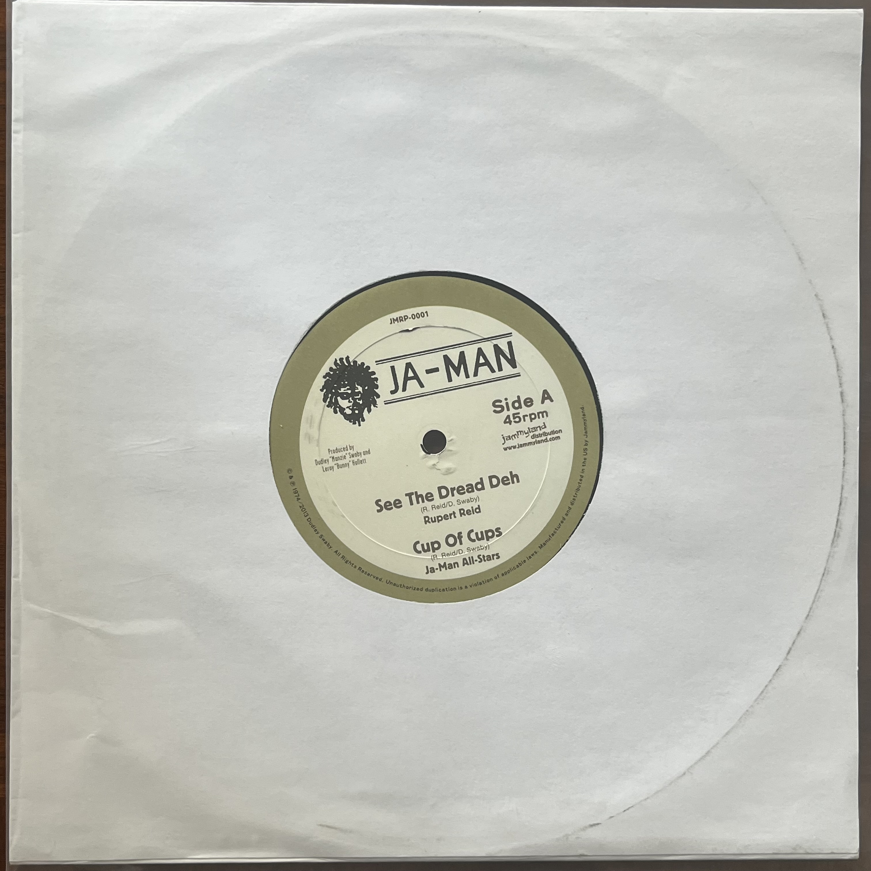 Rupert Reid/Jah Woosh – See The Dread Deh/Ism Scism