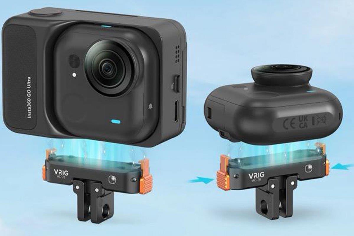 STABLECAM VRIG Magnetic Quick-Release Mount for Insta360 GO Ultra - 2