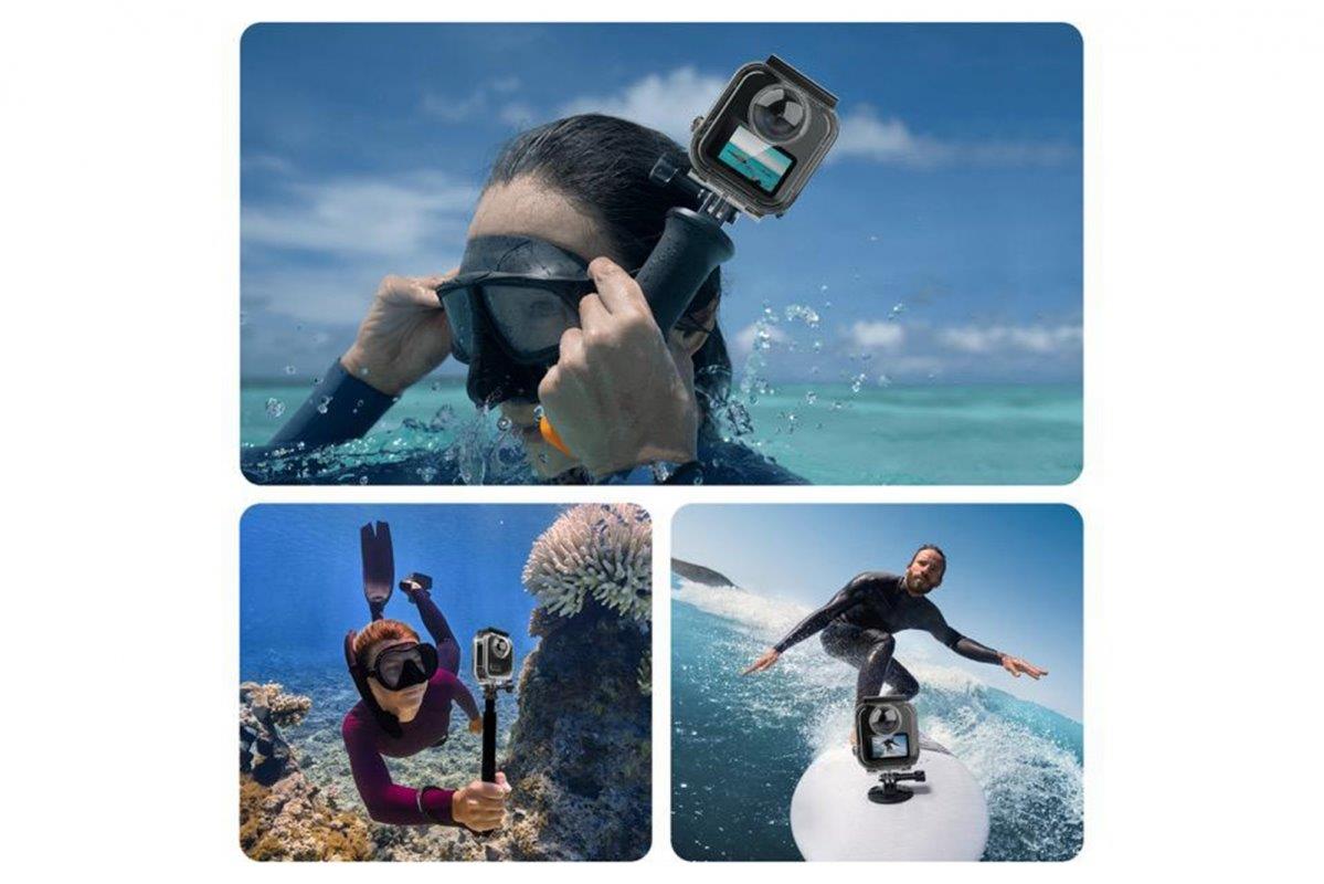 STABLECAM Puluz 45m Full Invisible Water-proof Dive Case for GoPro Max 2 - 3