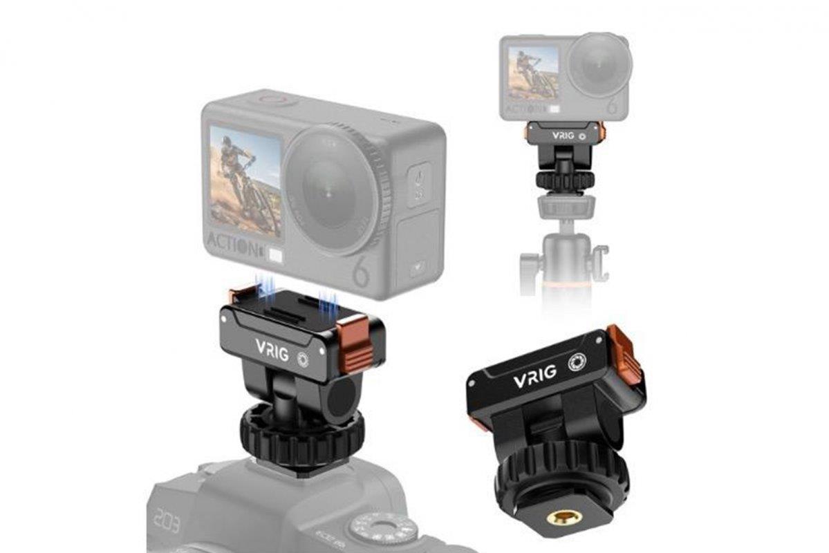 STABLECAM VRIG Adjustable Mag Mount for DJI Osmo Nano / Action 6 (Cold Shoe)