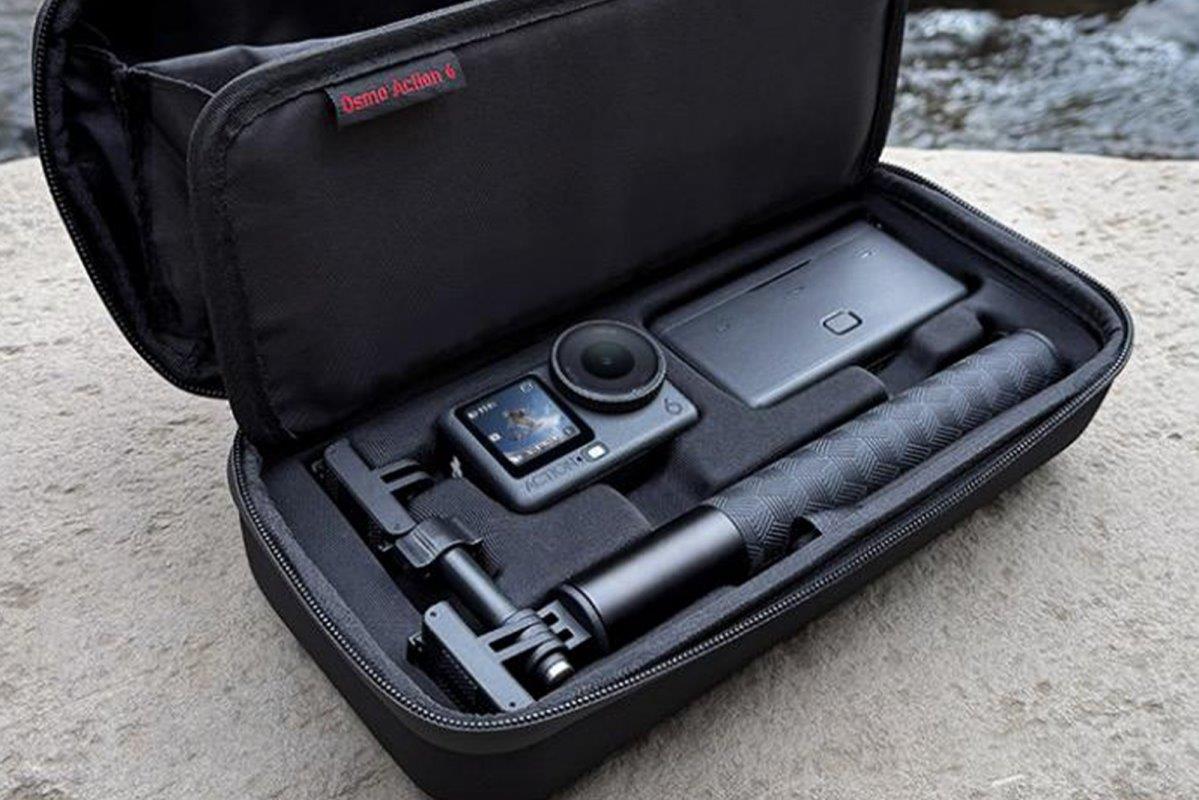 STABLECAM CYNOVA Two-Layer PU Portable Case for DJI Osmo Action 6 - 2