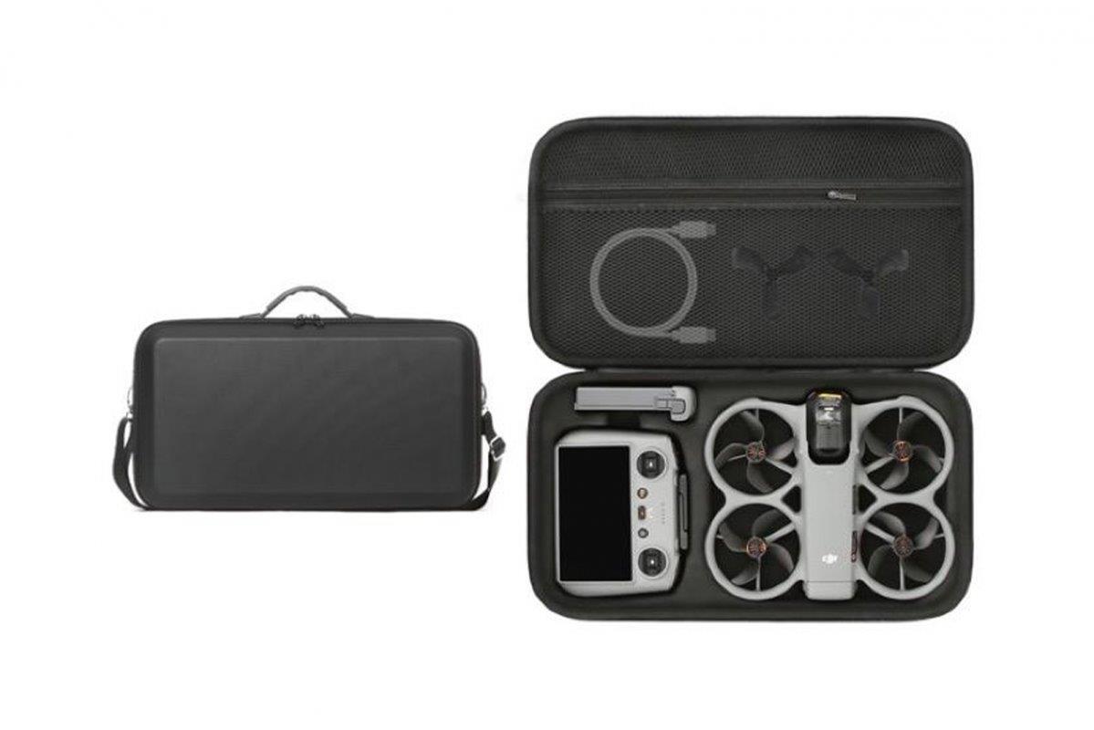 STABLECAM Black PU Shoulder Case for DJI Avata 360 (DJI RC 2)